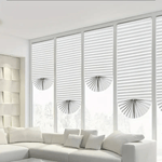 Casa si Gradina - Textile si covoare - Rulouri si jaluzele - Jaluzea Plisata cu Sistem de Prindere Autoadeziv Glixicom 60 x 150 cm Gri - Infinity.ro