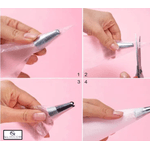 Casa si Gradina - Mobilier - Feronerie si accesorii mobila - Set 50 Pungi pentru Ornare Crema Transparente Glixicom 30 cm Capacitate Aproximativa 500 ml - Infinity.ro