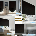 Casa si Gradina - Textile si covoare - Rulouri si jaluzele - Jaluzea Plisata cu Sistem de Prindere Autoadeziv Glixicom 60 x 150 cm Negru - Infinity.ro