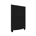 Casa si Gradina - Textile si covoare - Rulouri si jaluzele - Jaluzea Plisata cu Sistem de Prindere Autoadeziv Glixicom 60 x 150 cm Negru - Infinity.ro