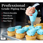 Casa si Gradina - Mobilier - Feronerie si accesorii mobila - Set 50 Pungi pentru Ornare Crema Transparente Glixicom 30 cm Capacitate Aproximativa 500 ml - Infinity.ro