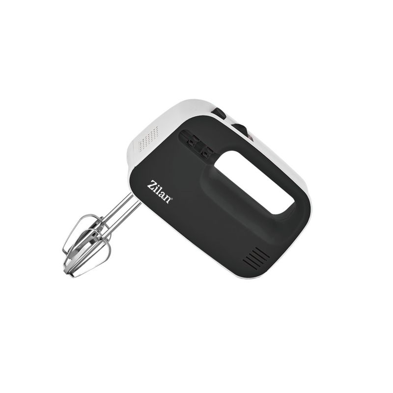 Electronice si Electrocasnice - Electrocasnice bucatarie - Mixere, tocatoare & roboti de bucatarie - Mixere - Mixer de mana ZIlan ZLN2151 Negru, 3 nivele de viteza, compact, 300W - Infinity.ro