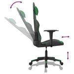 PC, gaming si accesorii - Gaming - Accesorii gaming - Scaune gaming - Scaun de jocuri, negru si verde, piele ecologica - Infinity.ro