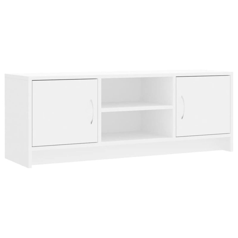 Casa si Gradina - Mobilier - Comode si corpuri - Comode - Dulap TV, alb, 102x30x37,5 cm, lemn compozit - Infinity.ro