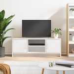 Casa si Gradina - Mobilier - Comode si corpuri - Comode - Dulap TV, alb, 102x30x37,5 cm, lemn compozit - Infinity.ro