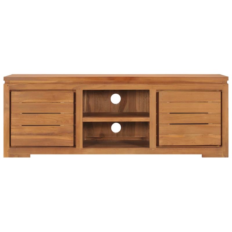 Casa si Gradina - Mobilier - Comode si corpuri - Comode - Comoda TV, 110 x 30 x 40 cm, lemn masiv de tec - Infinity.ro