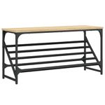 Casa si Gradina - Mobilier - Organizare si depozitare - Organizator incaltaminte - Suport de pantofi, stejar sonoma, 90x30x45 cm, lemn prelucrat - Infinity.ro