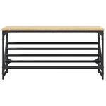 Casa si Gradina - Mobilier - Organizare si depozitare - Organizator incaltaminte - Suport de pantofi, stejar sonoma, 90x30x45 cm, lemn prelucrat - Infinity.ro