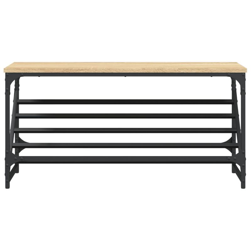 Casa si Gradina - Mobilier - Organizare si depozitare - Organizator incaltaminte - Suport de pantofi, stejar sonoma, 90x30x45 cm, lemn prelucrat - Infinity.ro