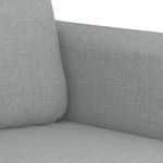 Casa si Gradina - Mobilier - Seturi de mobilier - Seturi living - Set de canapele cu perne, 3 piese, gri deschis, textil - Infinity.ro