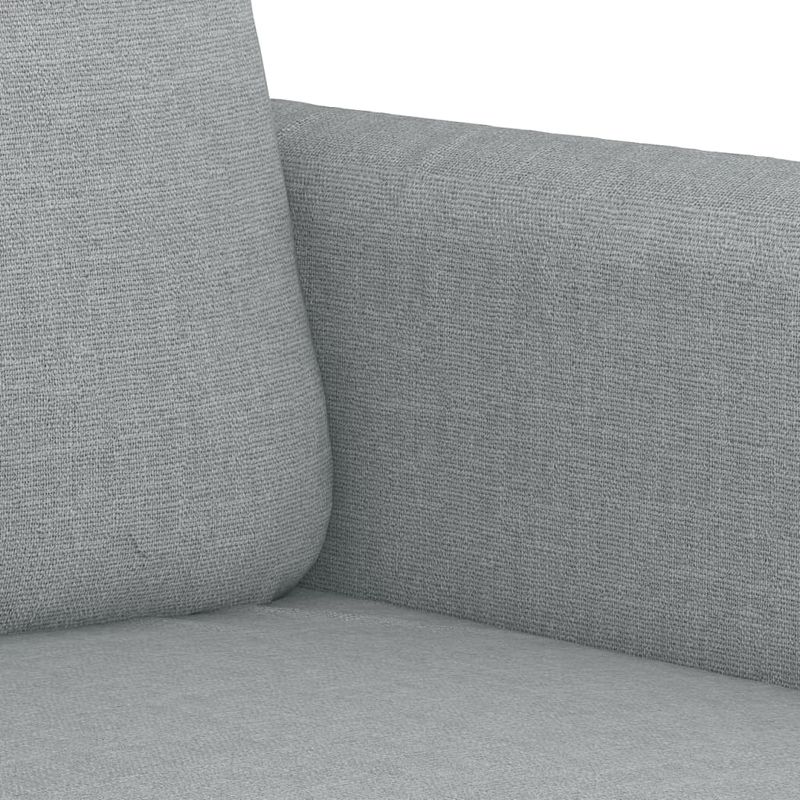 Casa si Gradina - Mobilier - Seturi de mobilier - Seturi living - Set de canapele cu perne, 3 piese, gri deschis, textil - Infinity.ro