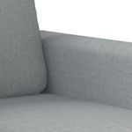 Casa si Gradina - Mobilier - Scaune si fotolii - Fotolii - Fotoliu canapea, gri deschis, 60 cm, material textil - Infinity.ro