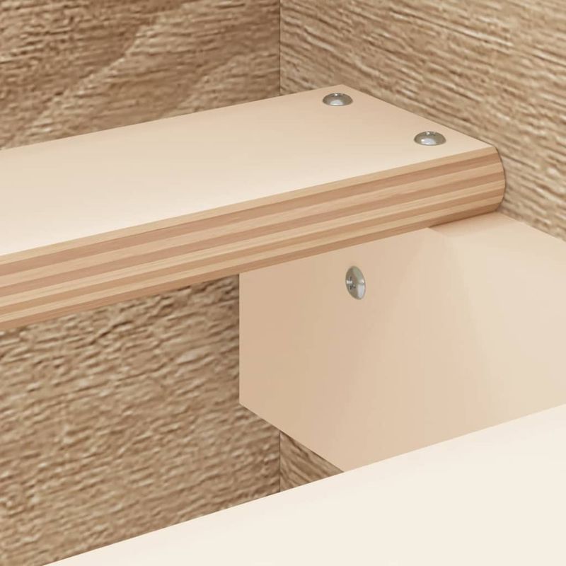 Casa si Gradina - Mobilier - Paturi si accesorii - Paturi - Cadru pat cu tablie la cap/picioare, stejar sonoma, 140x200 cm - Infinity.ro
