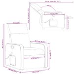 Casa si Gradina - Mobilier - Scaune si fotolii - Fotolii - Fotoliu de masaj rabatabil, rosu vin, piele ecologica - Infinity.ro