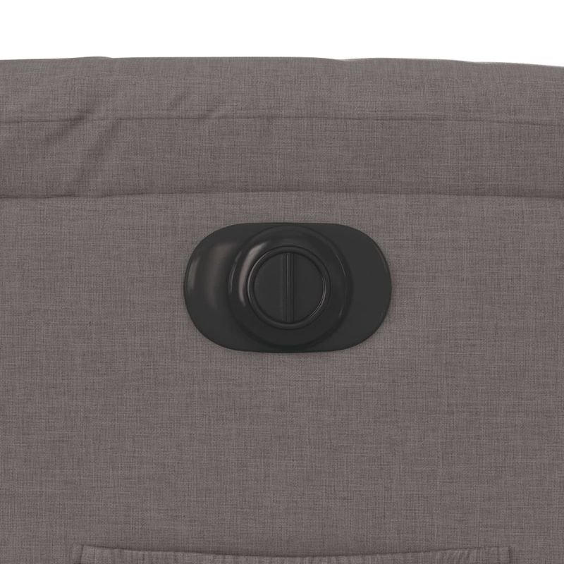 Casa si Gradina - Mobilier - Scaune si fotolii - Fotolii - Fotoliu electric rabatabil cu ridicare, gri taupe, textil - Infinity.ro