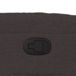 Casa si Gradina - Mobilier - Scaune si fotolii - Fotolii - Fotoliu rabatabil cu ridicare pe verticala, maro inchis, textil - Infinity.ro