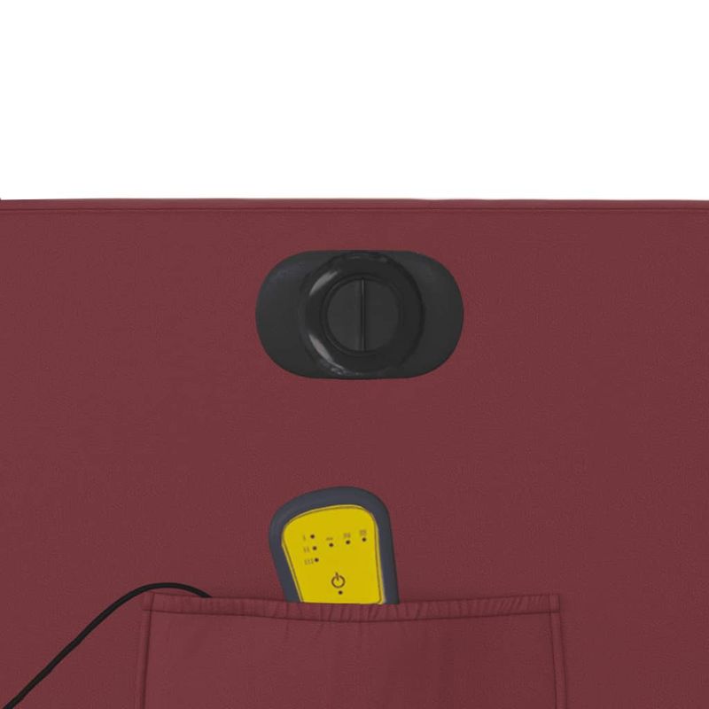 Ingrijire personala si Cosmetice - Sanatate si wellness - Articole wellness - Fotolii de masaj - Fotoliu electric masaj rabatabil cu ridicare, rosu vin - Infinity.ro