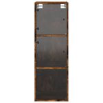 Casa si Gradina - Mobilier - Dulapuri si sifoniere - Dulapuri - Dulap de perete cu usi din sticla, stejar fumuriu,35x37x100 cm - Infinity.ro
