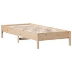 Casa si Gradina - Mobilier - Paturi si accesorii - Paturi - Cadru de pat, 90x200 cm, lemn masiv de pin - Infinity.ro