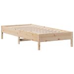 Casa si Gradina - Mobilier - Paturi si accesorii - Paturi - Cadru de pat, 90x200 cm, lemn masiv de pin - Infinity.ro