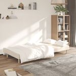 Casa si Gradina - Mobilier - Canapele si coltare - Canapele - Canapea extensibila cu 2 locuri, crem, material textil - Infinity.ro