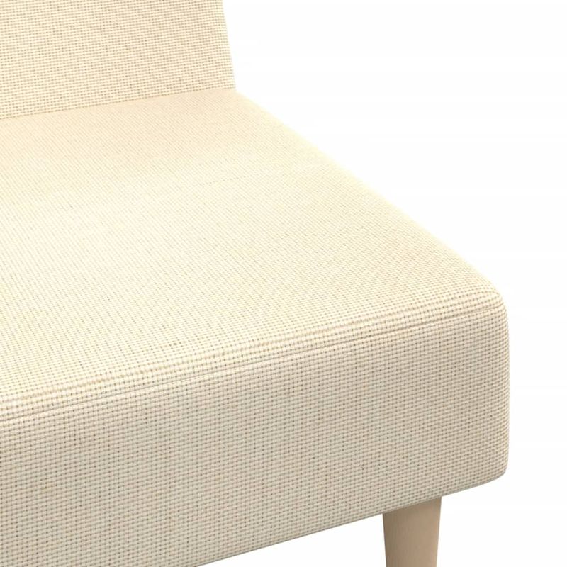 Casa si Gradina - Mobilier - Canapele si coltare - Canapele - Canapea extensibila cu 2 locuri, crem, material textil - Infinity.ro