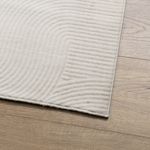 Casa si Gradina - Textile si covoare - Covoare - Covoare casa - Covor "IZA" aspect scandinav, cu fire scurte, crem, 140x200 cm - Infinity.ro