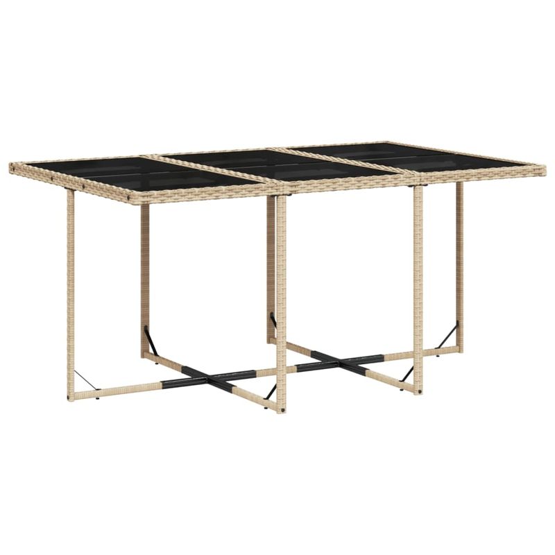Casa si Gradina - Gradina si terasa - Mobilier exterior - Seturi mobila gradina - Set mobilier gradina cu perne, 11 piese bej combinat poliratan - Infinity.ro