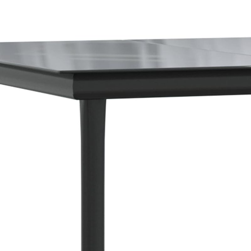 Casa si Gradina - Gradina si terasa - Mobilier exterior - Seturi mobila gradina - Set mobilier de gradina cu perne, 5 piese, negru, poliratan - Infinity.ro
