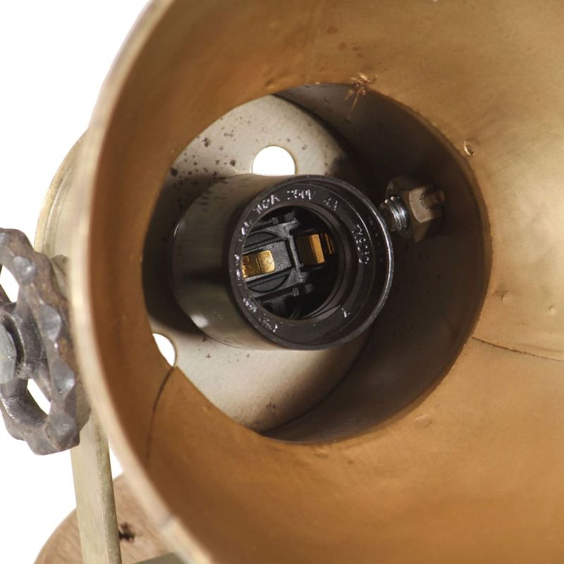 Casa si Gradina - Corpuri si surse de iluminat - Veioze si lampi - Lampi de veghe - Lampi de perete/tavan industriale, aramiu, 2 buc, 20x25 cm, E27 - Infinity.ro