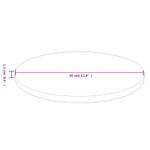 Casa si Gradina - Mobilier - Feronerie si accesorii mobila - Blat de masa rotund maro deschis Ø30x1,5cm lemn stejar tratat - Infinity.ro