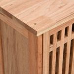 Casa si Gradina - Mobilier - Dulapuri si sifoniere - Dulapuri - Dulap de baie montat pe perete, 42x23x60 cm, lemn masiv de nuc - Infinity.ro