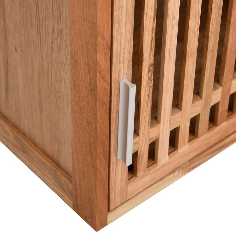 Casa si Gradina - Mobilier - Dulapuri si sifoniere - Dulapuri - Dulap de baie montat pe perete, 42x23x60 cm, lemn masiv de nuc - Infinity.ro