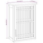 Casa si Gradina - Mobilier - Dulapuri si sifoniere - Dulapuri - Dulap de baie montat pe perete, 42x23x60 cm, lemn masiv de nuc - Infinity.ro