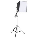TV, Audio-Video si Foto - Aparate foto si accesorii - Accesorii foto si video - Blitzuri - Set de iluminat pentru studio cu trepied si softbox - Infinity.ro