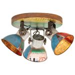 Casa si Gradina - Corpuri si surse de iluminat - Veioze si lampi - Lampi de veghe - Lampa de tavan industriala 25 W, multicolor, 42x25 cm E27 - Infinity.ro