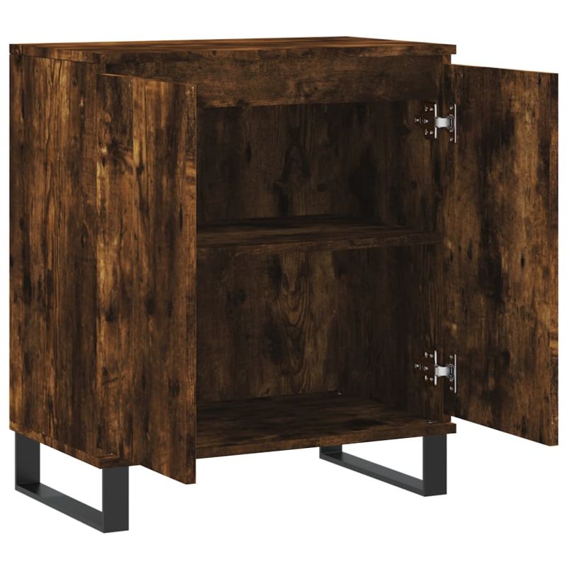 Casa si Gradina - Mobilier - Comode si corpuri - Comode - Servanta, stejar fumuriu, 60x30x75 cm, lemn compozit - Infinity.ro