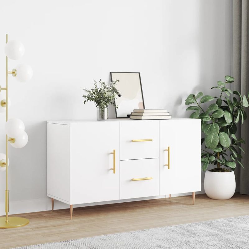 Casa si Gradina - Mobilier - Comode si corpuri - Comode - Servanta, alb, 100x36x60 cm, lemn compozit - Infinity.ro