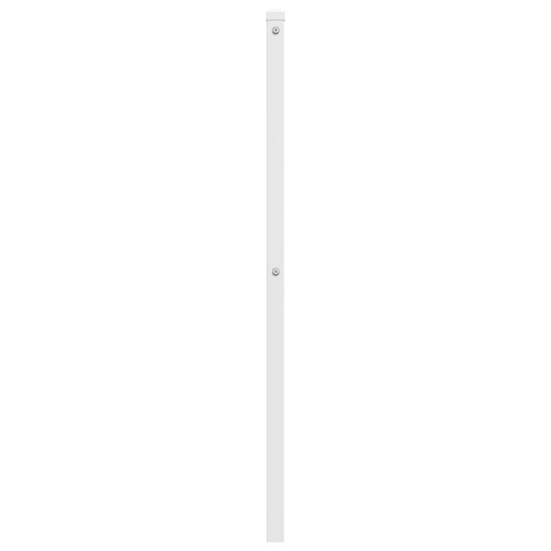 Casa si Gradina - Mobilier - Paturi si accesorii - Accesorii paturi - Tablie de pat metalica, alb, 160 cm - Infinity.ro