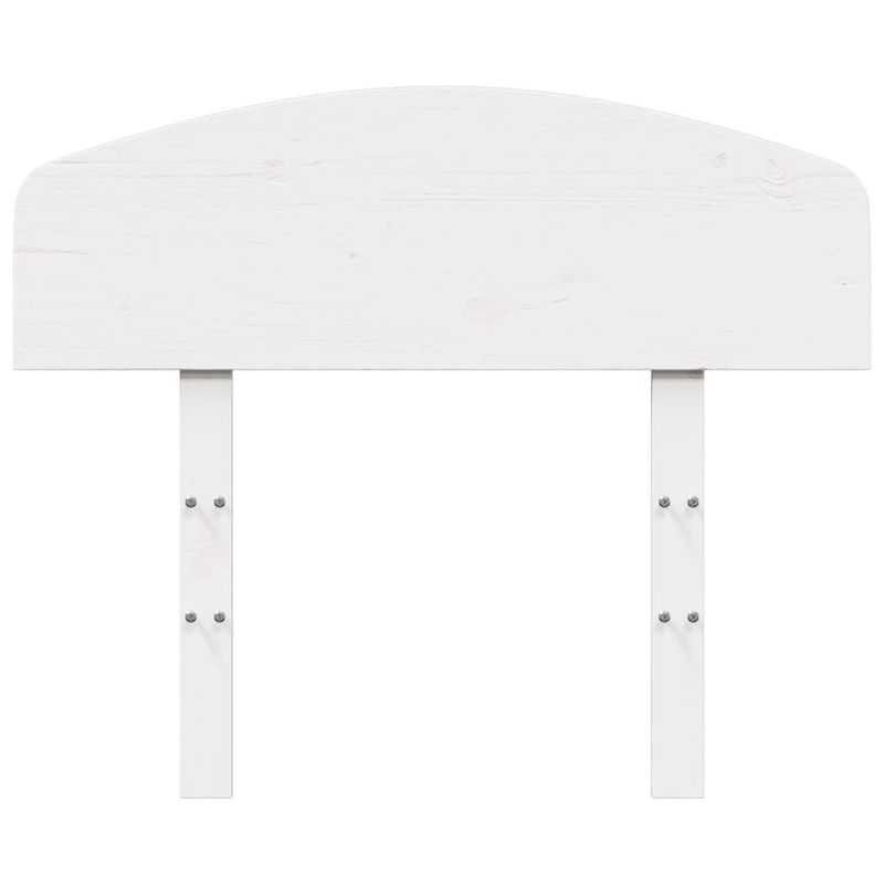 Casa si Gradina - Mobilier - Paturi si accesorii - Accesorii paturi - Tablie de pat, alb, 75 cm, lemn masiv de pin - Infinity.ro