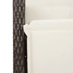 Casa si Gradina - Gradina si terasa - Mobilier exterior - Seturi mobila gradina - Set mobilier de gradina cu perne, 7 piese, maro, poliratan - Infinity.ro