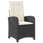 Casa si Gradina - Gradina si terasa - Mobilier exterior - Seturi mobila gradina - Set mobilier de gradina cu perne, 7 piese, negru, poliratan - Infinity.ro