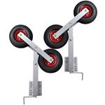 Auto si Moto - Remorci si platforme auto - Set suport remorca pentru barca cu roti duble 2 buc. 59 - 84 cm - Infinity.ro