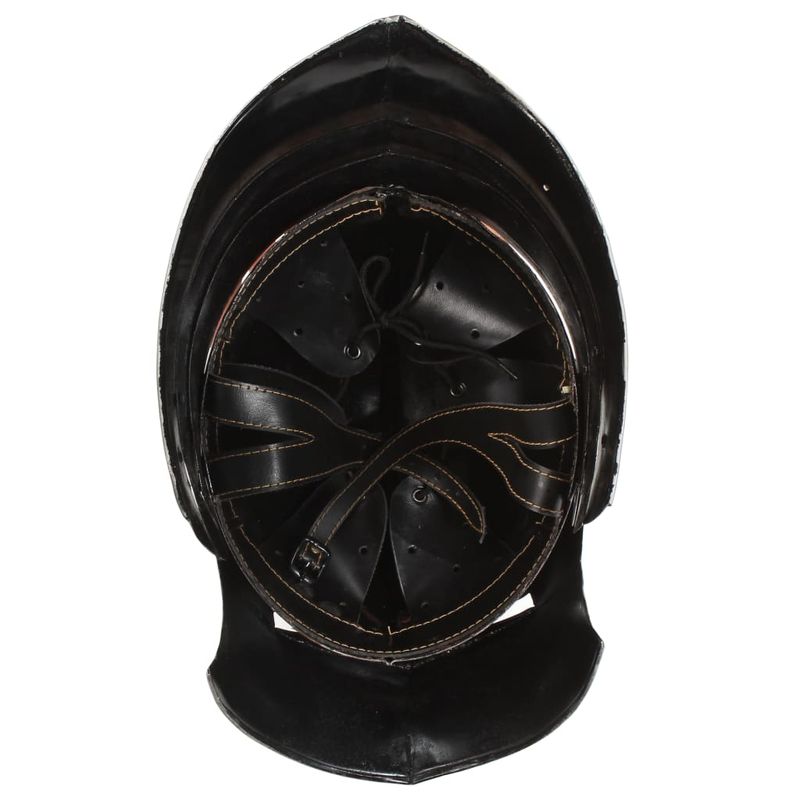 Casa si Gradina - Decoratiuni - Decoratiuni petrecere - Masti si costume carnaval - Coif cavaler medieval antic, jocuri pe roluri, argintiu, otel, model 22 - Infinity.ro