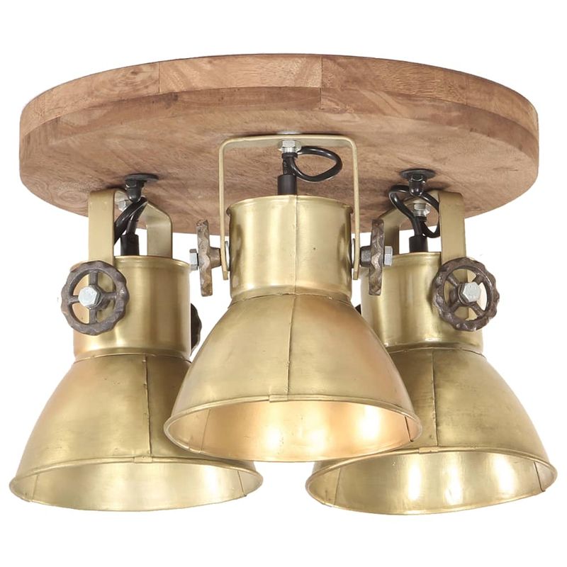 Casa si Gradina - Corpuri si surse de iluminat - Lustre si pendule - Lampa de tavan industriala, aramiu, 25 W, 42 x 27 cm, E27 - Infinity.ro
