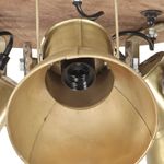 Casa si Gradina - Corpuri si surse de iluminat - Lustre si pendule - Lampa de tavan industriala, aramiu, 25 W, 42 x 27 cm, E27 - Infinity.ro