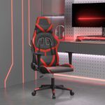 PC, gaming si accesorii - Gaming - Accesorii gaming - Scaune gaming - Scaun de jocuri, negru si rosu, piele ecologica - Infinity.ro