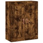 Casa si Gradina - Mobilier - Comode si corpuri - Corpuri bucatarie - Dulap inalt, stejar fumuriu, 69,5x34x180, lemn compozit - Infinity.ro