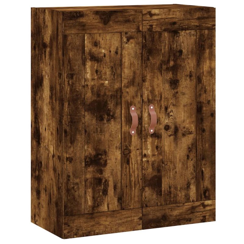 Casa si Gradina - Mobilier - Comode si corpuri - Corpuri bucatarie - Dulap inalt, stejar fumuriu, 69,5x34x180, lemn compozit - Infinity.ro