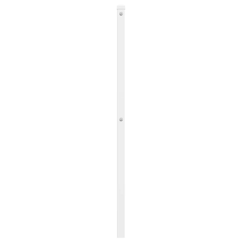 Casa si Gradina - Mobilier - Paturi si accesorii - Accesorii paturi - Tablie de pat metalica, alb, 200 cm - Infinity.ro